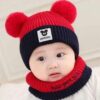 Beanie Wool Cap with Neck