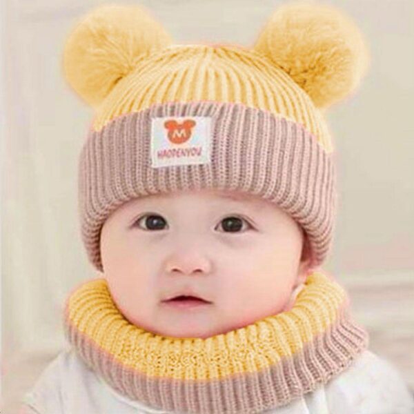 IMG-20250110-WA0003 Beanie Wool Cap with Neck