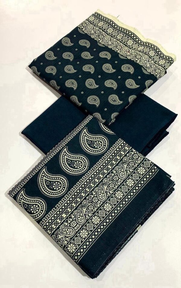 IMG-20250110-WA0039 Bin Saeed 💯 Original 3pcs Printed Khaddar Collection