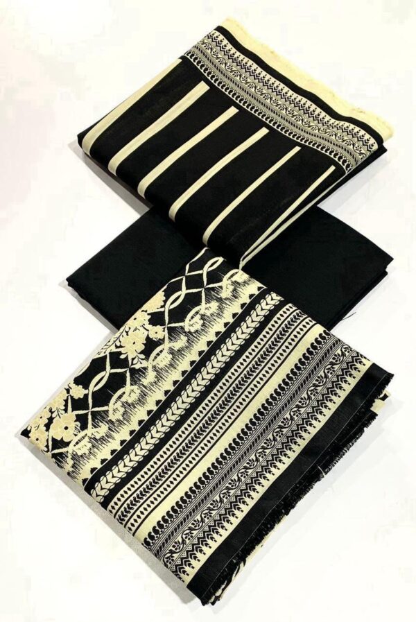 IMG-20250110-WA0040 Bin Saeed 💯 Original 3pcs Printed Khaddar Collection