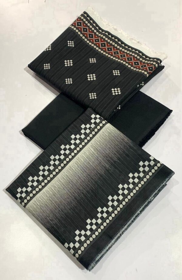 IMG-20250110-WA0041 Bin Saeed 💯 Original 3pcs Printed Khaddar Collection