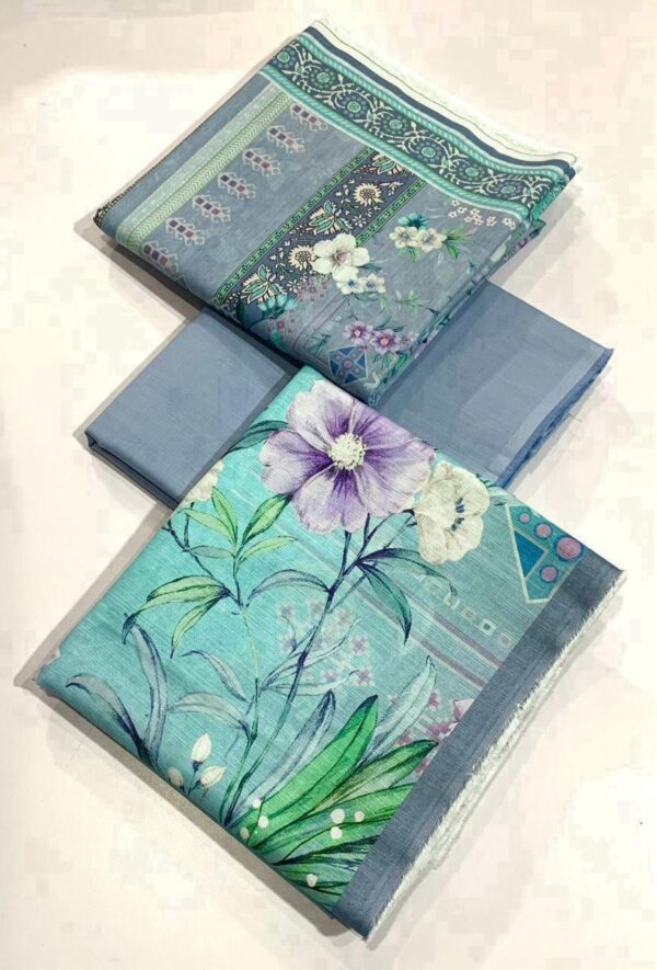 IMG-20250110-WA0044 Bin Saeed 💯 Original 3pcs Printed Khaddar Collection