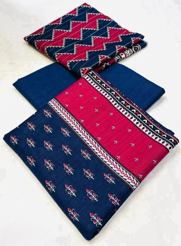 IMG-20250110-WA0046 Bin Saeed 💯 Original 3pcs Printed Khaddar Collection