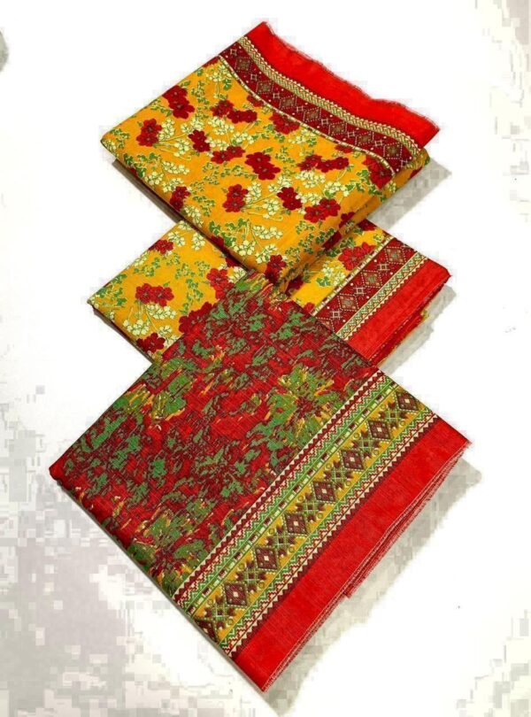 IMG-20250110-WA0054 Bin Saeed 💯 Original 3pcs Printed Khaddar Collection