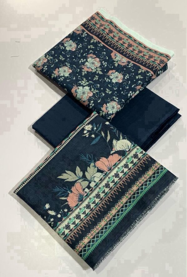 IMG-20250110-WA0056 Bin Saeed 💯 Original 3pcs Printed Khaddar Collection
