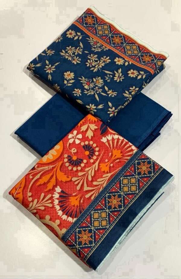 IMG-20250110-WA0058 Bin Saeed 💯 Original 3pcs Printed Khaddar Collection