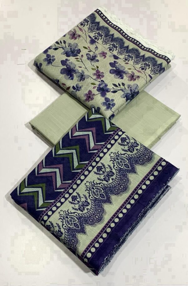 IMG-20250110-WA0060 Bin Saeed 💯 Original 3pcs Printed Khaddar Collection