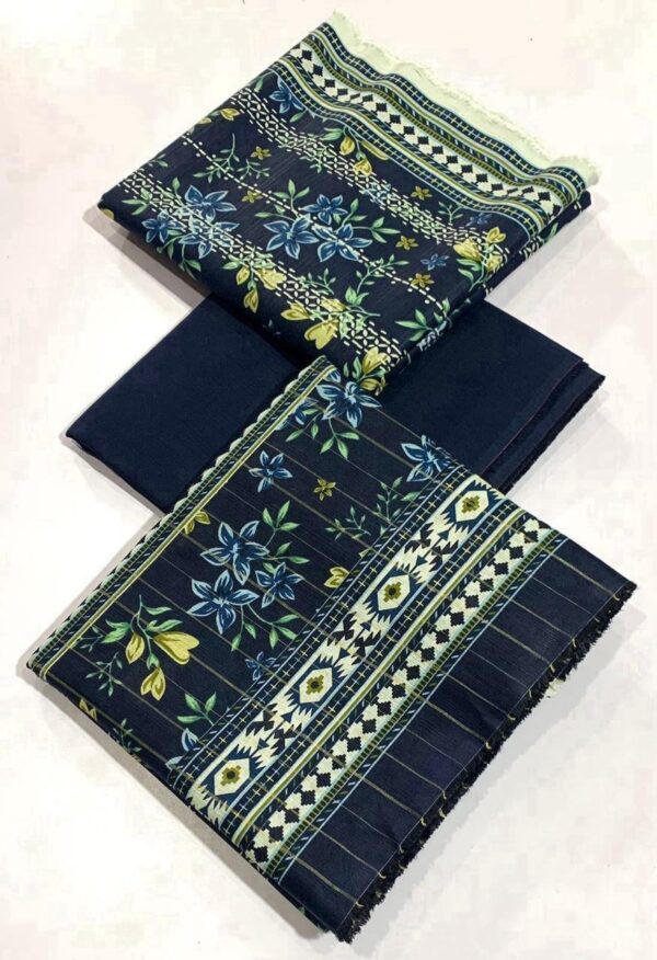IMG-20250110-WA0063 Bin Saeed 💯 Original 3pcs Printed Khaddar Collection