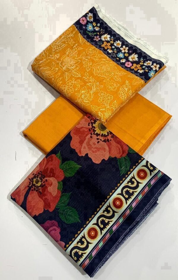 IMG-20250110-WA0064 Bin Saeed 💯 Original 3pcs Printed Khaddar Collection