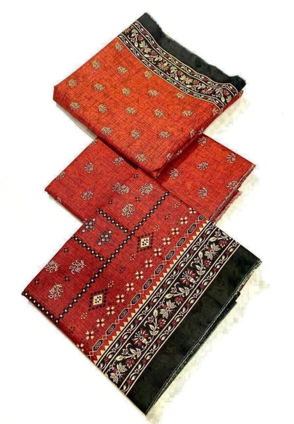 IMG-20250110-WA0076 Bin Saeed 💯 Original 3pcs Printed Khaddar Collection