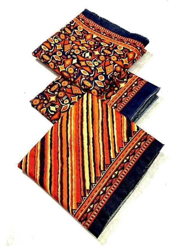 IMG-20250110-WA0078 Bin Saeed 💯 Original 3pcs Printed Khaddar Collection