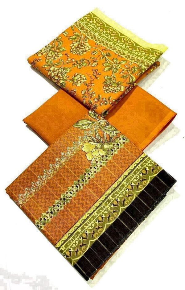 IMG-20250110-WA0079 Bin Saeed 💯 Original 3pcs Printed Khaddar Collection