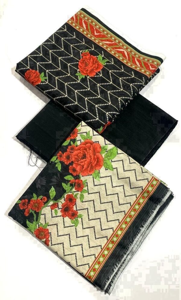 IMG-20250110-WA0082 Bin Saeed 💯 Original 3pcs Printed Khaddar Collection