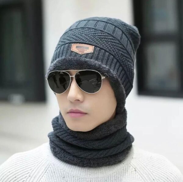 IMG-20250111-WA0029 Beanie Wool Cap with Neck