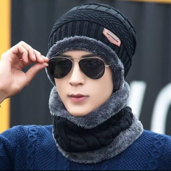IMG-20250111-WA0031 Beanie Wool Cap with Neck