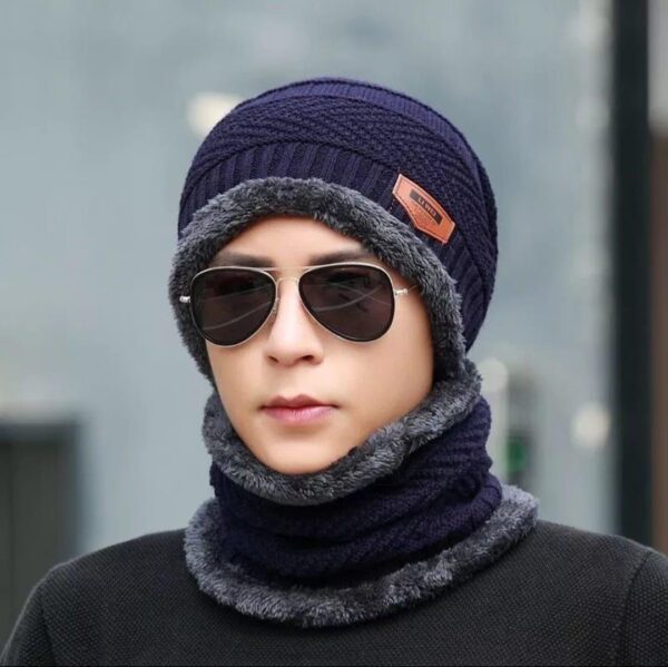 IMG-20250111-WA0032 Beanie Wool Cap with Neck