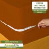 ZIPPER WATERPROOF MATTRESS COVER