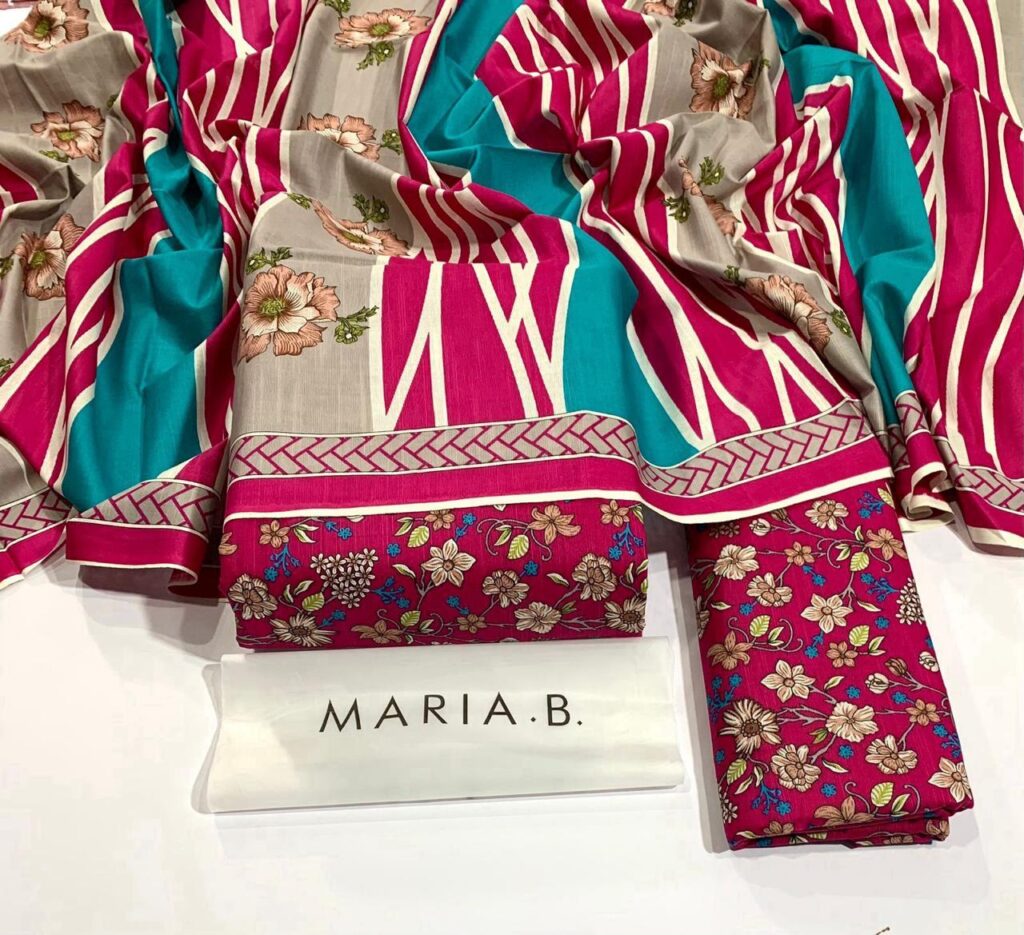 Maria B : 3PCS Khaddar