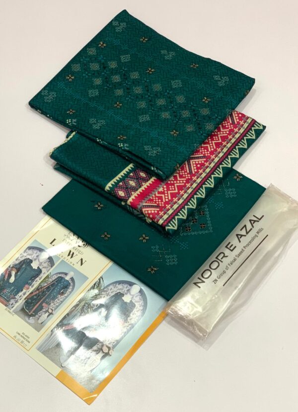 IMG-20250128-WA0086 Noor E Azal 2025 Lawn 3PCS Collection