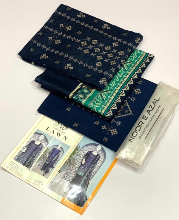IMG-20250128-WA0094 Noor E Azal 2025 Lawn 3PCS Collection