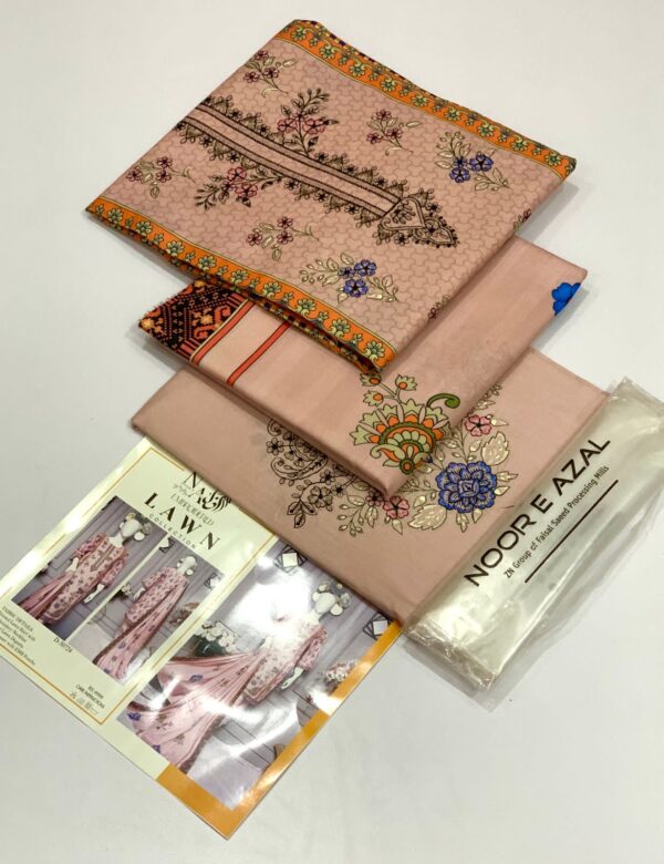 IMG-20250128-WA0095 Noor E Azal 2025 Lawn 3PCS Collection