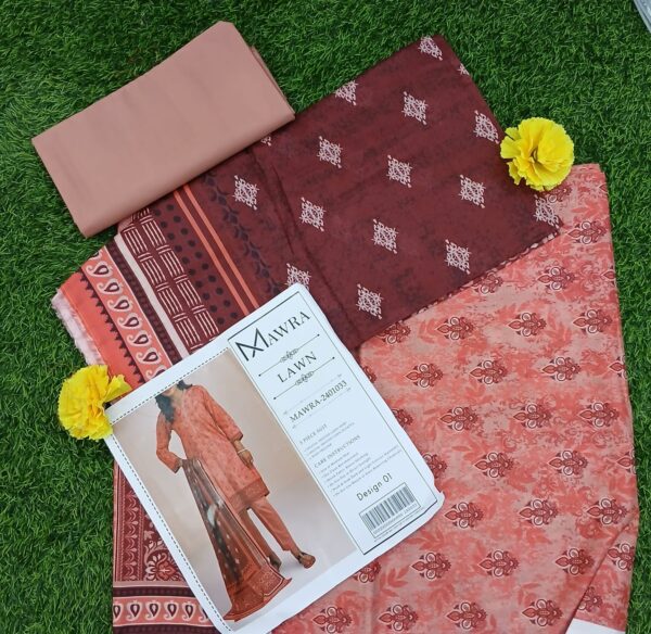 IMG-20250130-WA0018 MAWRA LAWN 2025, 3 Pcs COLLECTION