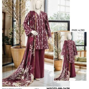MTJ (THE BIG BRAND) Lawn 3 Piece 2025 Collection❤️