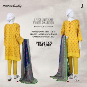 PUNJNAD BY J. Mahnoor SUMMER COLLECTION 2025 VOL#1
