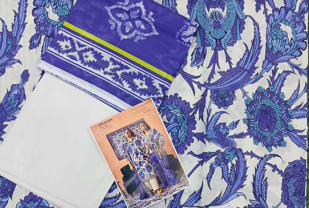 Alkaram Lawn 3Pcs Vol-3