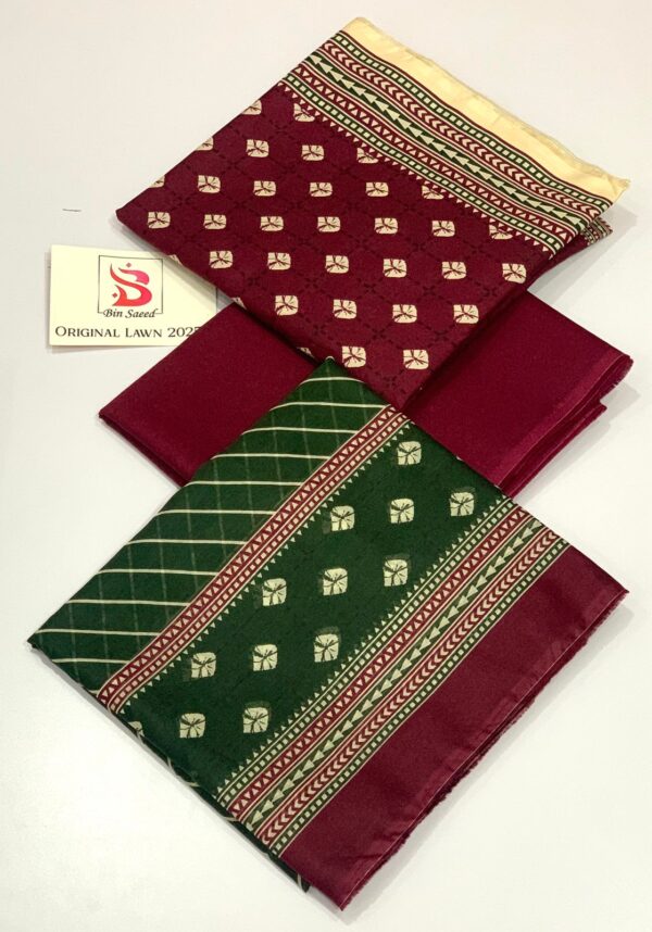 IMG-20250225-WA0019 Bin Saeed Lawn 3Pcs Vol-4