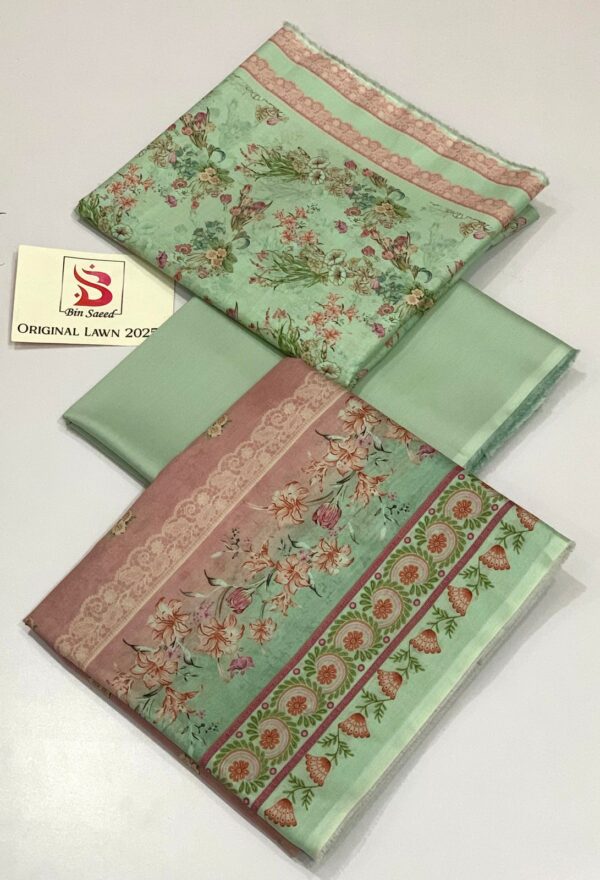 IMG-20250225-WA0022 Bin Saeed Lawn 3Pcs Vol-4