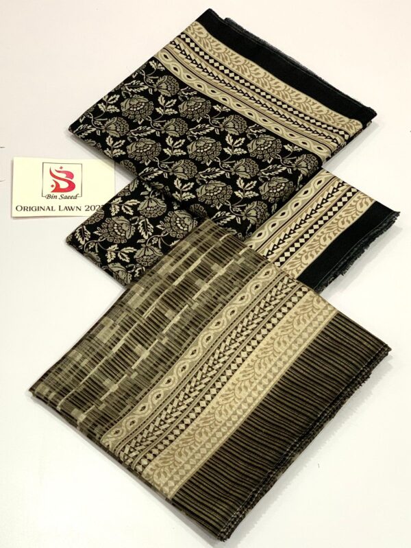 IMG-20250228-WA0059 Bin Saeed Lawn 3Pcs Vol-3