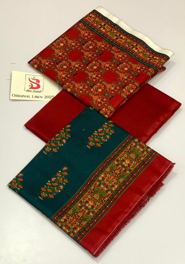 IMG-20250228-WA0064 Bin Saeed Lawn 3Pcs Vol-3
