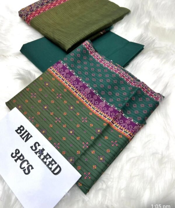 IMG-20250228-WA0069 Bin Saeed Lawn 3Pcs Vol-3