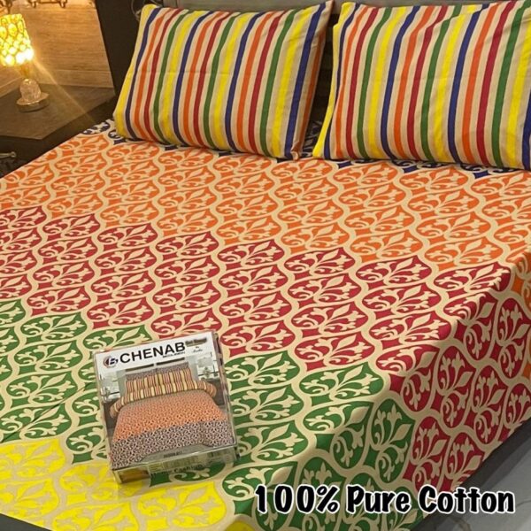 IMG-20250302-WA0071 Mixed Brand - 100% Pure Cotton Bedsheet