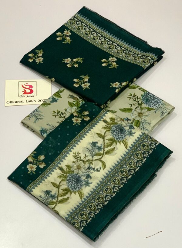 IMG-20250303-WA0002 Bin Saeed 💯 Original Printed 3pc Collection