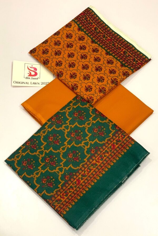 IMG-20250303-WA0004 Bin Saeed 💯 Original Printed 3pc Collection