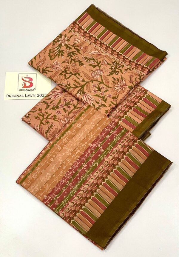 IMG-20250303-WA0012 Bin Saeed 💯 Original Printed 3pc Collection