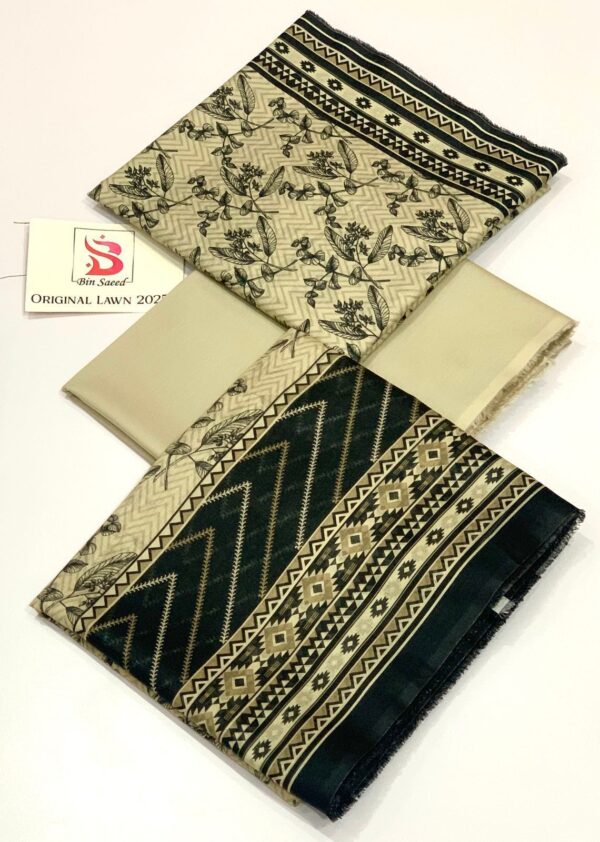 IMG-20250303-WA0017 Bin Saeed 💯 Original Printed 3pc Collection