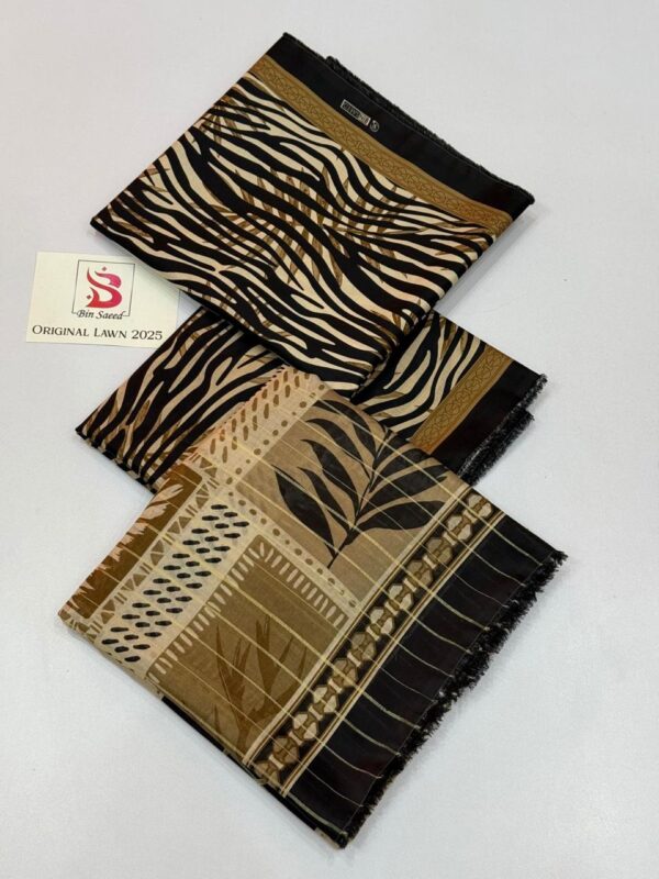 IMG-20250303-WA0024 Bin Saeed 💯 Original Printed 3pc Collection