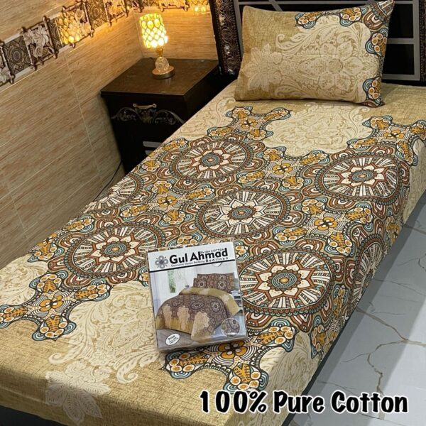 IMG-20250304-WA0030 Gul Ahmad Pure Cotton Bedsheets Single