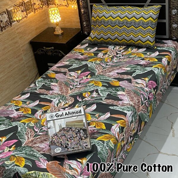 IMG-20250304-WA0033 Gul Ahmad Pure Cotton Bedsheets Single
