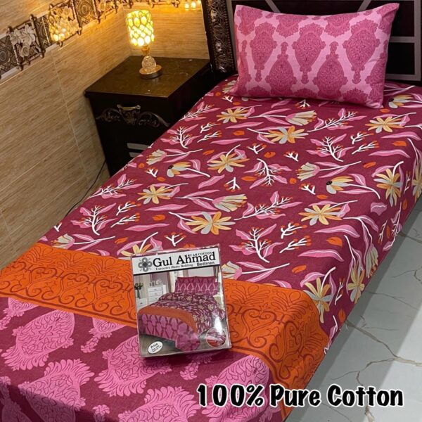 IMG-20250304-WA0034 Gul Ahmad Pure Cotton Bedsheets Single