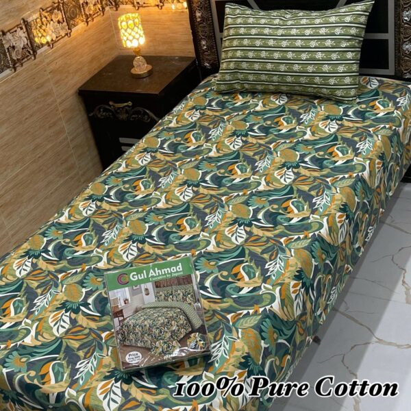 IMG-20250304-WA0035 Gul Ahmad Pure Cotton Bedsheets Single