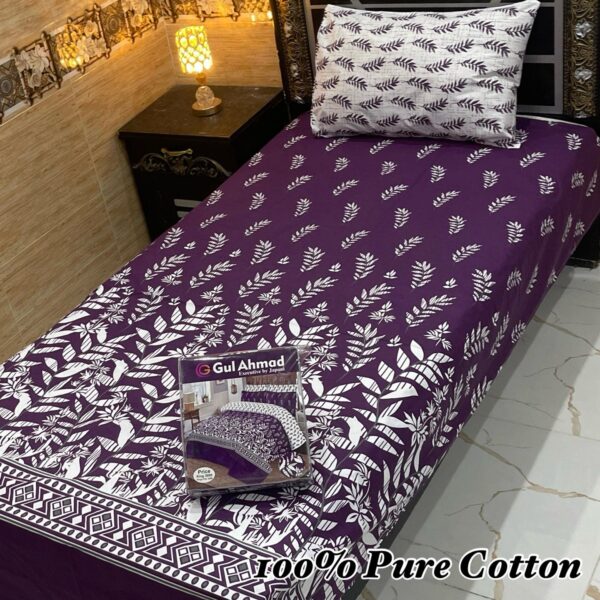 IMG-20250304-WA0036 Gul Ahmad Pure Cotton Bedsheets Single