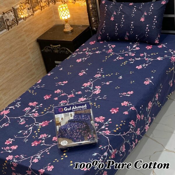 IMG-20250304-WA0038 Gul Ahmad Pure Cotton Bedsheets Single
