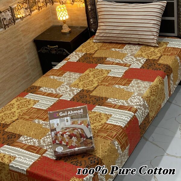 IMG-20250304-WA0040 Gul Ahmad Pure Cotton Bedsheets Single