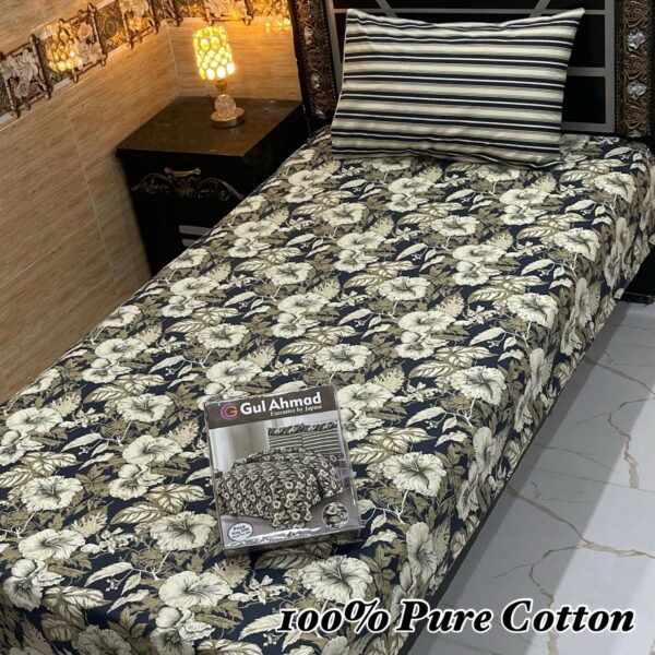 IMG-20250304-WA0042 Gul Ahmad Pure Cotton Bedsheets Single