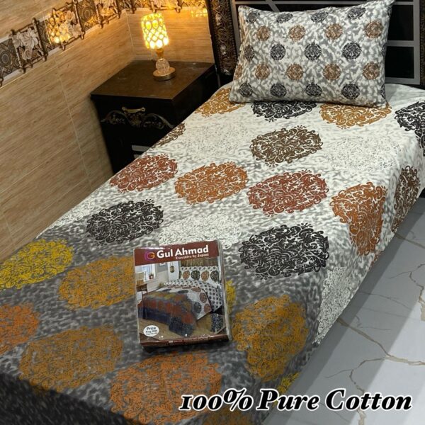 IMG-20250304-WA0046 Gul Ahmad Pure Cotton Bedsheets Single