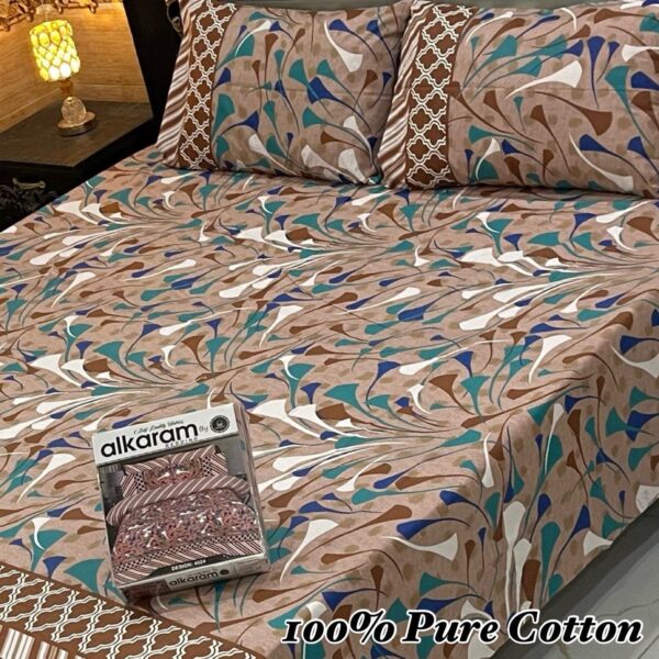 IMG-20250308-WA0041 100% Pure Cotton 3PCS Bedsheet